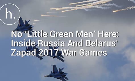 No ‘Little Green Men’ Here: Inside Russia And Belarus’ Zapad 2017 War Games