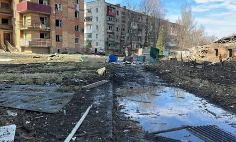 Выросло количество раненых в результате обстрела Константиновки. Под ударами также находились Курахово и Торецк