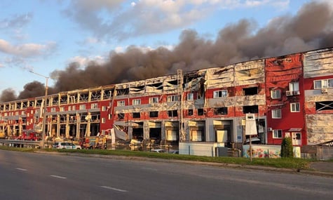 Наслідки атаки на склад ЮНІСЕФ