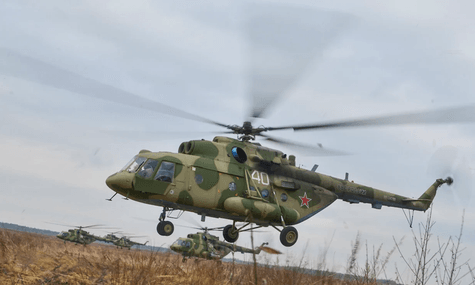 ЗСУ дронами знищили російський гелікоптер Мі-8 на Луганщині