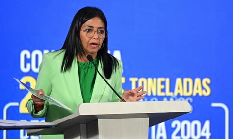 Віцепрезидентка Венесуели Делсі Родрігес Віцепрезидентка Венесуели Делсі Родрігес