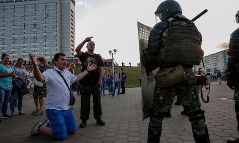 Третій день протестів у Білорусі: закрите метро, перебої зі зв'язком, перші затримання (текстовий онлайн)