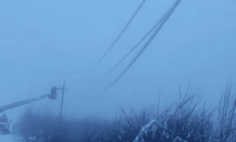 На Одещині обірвались електропроводи через негоду