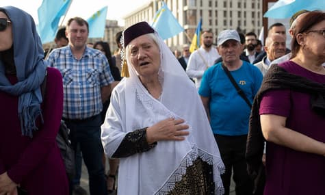 «В переписях не значатся»: в Киеве почтили память жертв депортации крымскотатарского народа (ФОТОРЕПОРТАЖ)