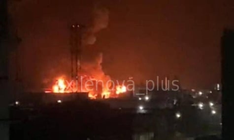 Наслідки удару по авіазаводу в Таганрозі, рф