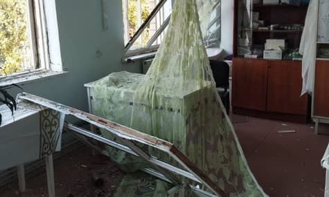Оккупанты обстреляли село в Херсонской области — повреждено медучреждение