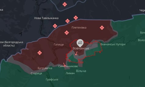Щодня «двохсотяться» 10-15 окупантів: У ЗСУ розповіли про ситуацію у Вовчанську