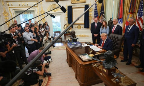 Трамп заборонив відвідувати Білий дім журналістам CNN, MSNOW та Politico