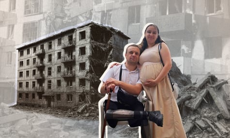 Опинився «в труні» під завалами й молився за ворогів. Ветеран, який втратив ноги та став поліціянтом