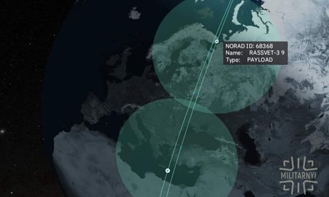 російський «аналог» Starlink дає стабільне покриття над Україною на кілька годин на день — «Мілітарний»