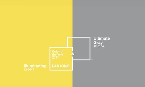 Институт цвета Pantone представил сразу два цвета 2021 года