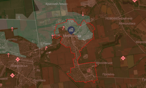 У центрі Мирнограда тривають стрілецькі бої, росіяни стягують важку техніку для штурму — ДШВ