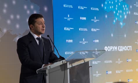 Zelenskyy Lists Steps to Regain Control Over Donbas