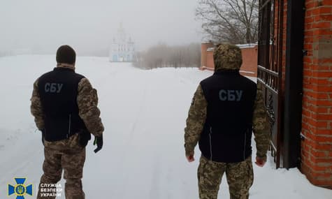 СБУ проводить обшуки в монастирі УПЦ МП на Сумщині