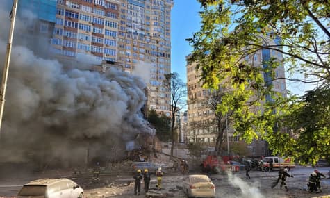 Вибухи у Києві: окупанти атакували місто дронами-камікадзе. Що відомо? (ФОТО, ВІДЕО)