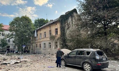 Consequences of the strike on Lviv Consequences of the strike on Lviv