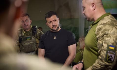 Зеленский посетил бригады, ведущие наступательные действия на Мелитопольском направлении