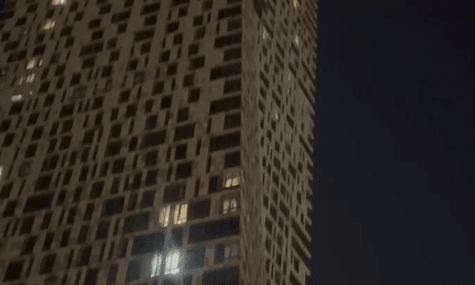 Багатоповерхівка в Москві, у яку нібито влучив безпілотник, 4 травня 2026 року