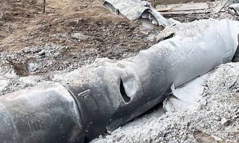 В Киевской области обнаружили обломки ракеты, есть частичные разрушения