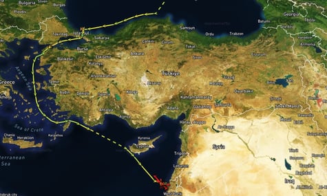 Ізраїль прийняв російське судно, яке перевозило зерно з тимчасово окупованих територій України