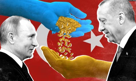 Супутник показав, що росія системно вивозить українське зерно в Туреччину — «Схеми»