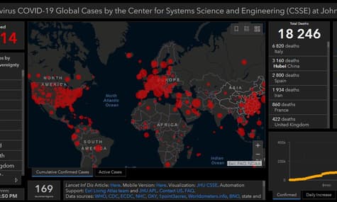 Количество инфицированных коронавирусом в мире перевалило за 400 тысяч, более 100 тысяч — выздоровели
