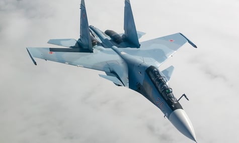 росіяни, схоже, втратили винищувач Су-30СМ: Виконував завдання біля Зміїного