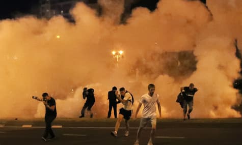 В Беларуси открыли уголовные дела из-за протестов. О количестве задержанных еще не сообщают