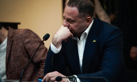 Андрій Єрмак у залі ВАКС, 13 травня 2026 року Андрій Єрмак у залі ВАКС, 13 травня 2026 року