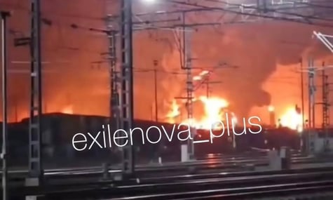 Безпілотники знову атакували два ключові російські порти, а також хімічний завод у Череповці