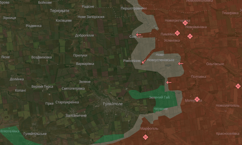 На Запоріжжі українські військові відступили з деяких позицій біля чотирьох населених пунктів — Сили оборони півдня