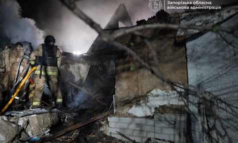 Russian strikes on Zaporizhzhia injure 4, cut power