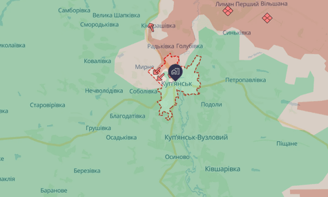 «Там у нас діють сильні підрозділи». Українські військові зачищають центр Куп'янська — Зеленський
