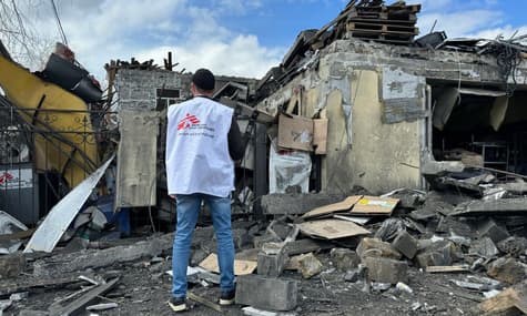 россияне разбомбили офис международной организации «Врачи без границ» в Покровске