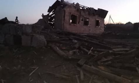Оккупанты обстреляли Запорожье: разрушили дом, погибла женщина — ОВА
