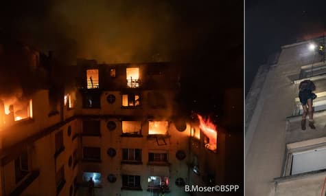 Пожежа у будинку Парижа: кількість жертв зросла до 10