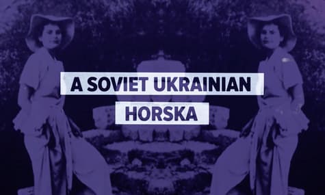 A Soviet Ukrainian Alla Horska | Beyond East and West