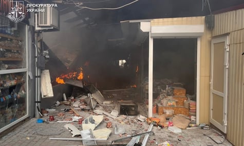 П’ятеро загиблих та 19 поранених через атаку на ринок у Нікополі