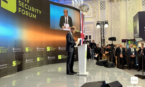 Принц Гаррі звернувся з Києва до путіна: Ще є момент, щоб зупинити цю війну