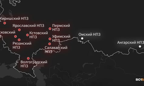 У росії залишилися лише два великі НПЗ, до яких не долітали безпілотники — медіа