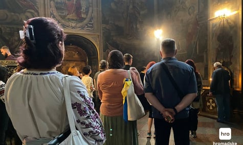 До четвертої річниці загибелі Романа Ратушного в Києві провели панахиду