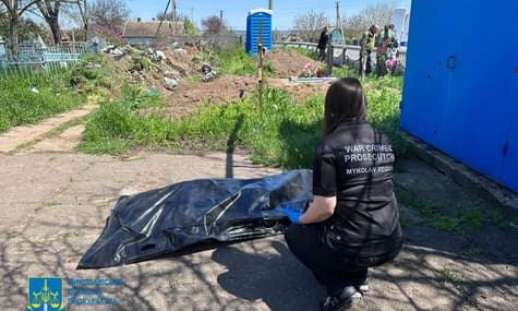 В Николаевской области нашли новые тела и неопознанные останки людей, погибших во время оккупации