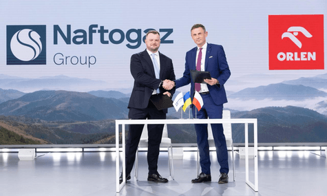 «Нафтогаз» і польський ORLEN домовилися про постачання газу та пального на $500 млн