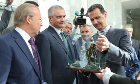 В анексованому Криму заявили про намір Башара Асада приїхати на півострів