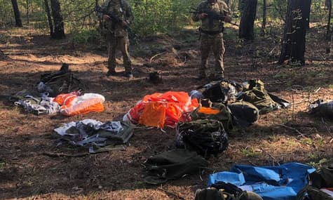 З Росії намагалися переправити парашути в Україну