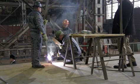 На заводі в Києві заклали два нові військові катери для ВМС України