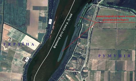 На Дунае появились два новых острова. Это повлияет на демаркацию границы между Украиной и Румынией