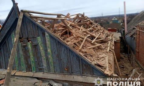 В Запорожской области в результате обстрела накануне погибли два человека, также есть раненые — полиция