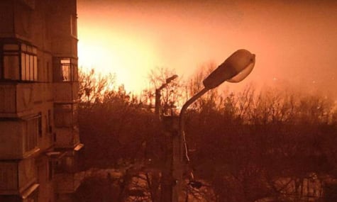 Ймовірно, наслідки атаки по російському Бєлгороду Ймовірно, наслідки атаки по російському Бєлгороду