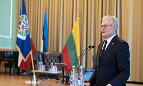 «путін не хоче бачити нас за столом переговорів». Президент Литви вважає, що ЄС не час починати розмови з рф